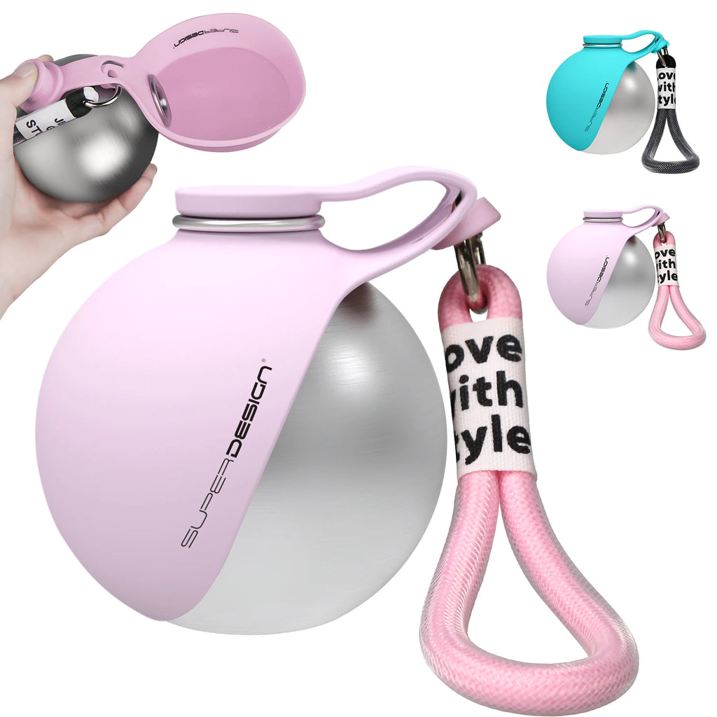 Gourde de voyage pour petit chien – anti-fuite et compacte