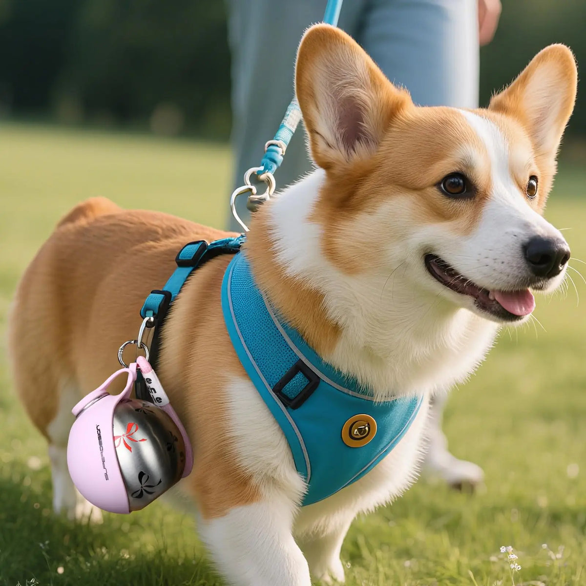Gourde de voyage pour petit chien – anti-fuite et compacte